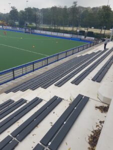 Duurzame tribune – HC Kampong Kampong Hockey - Duurzame tribunebanken