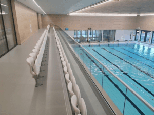 Opklapbare tribunestoel