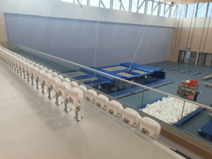 Opklapbare tribunestoel